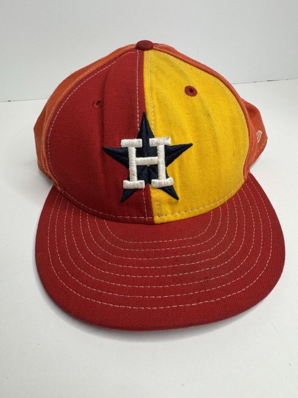 Cooperstown Collection New Era Houston Astros 7 5/8 Wool Flat Bill MLB Hat